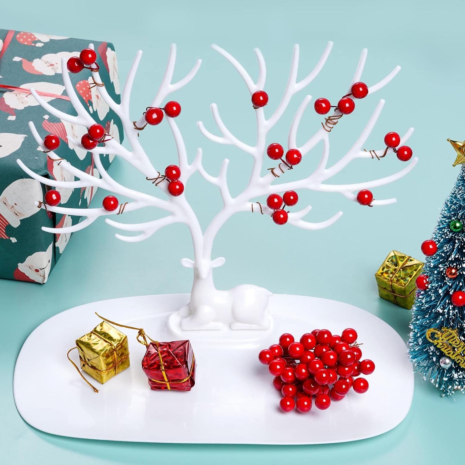 Bacche di agrifoglio artificia - Christmas Wreath Fake recensione e prezzo