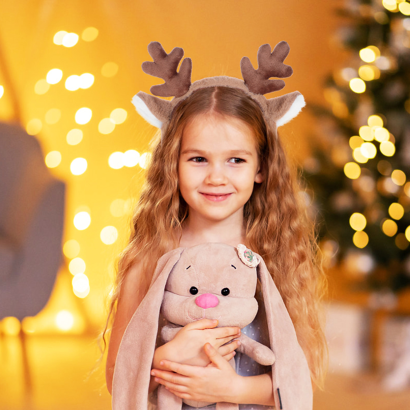 Cerchietto Natalizio con Desig - Reindeer Antlers Headband recensione e prezzo